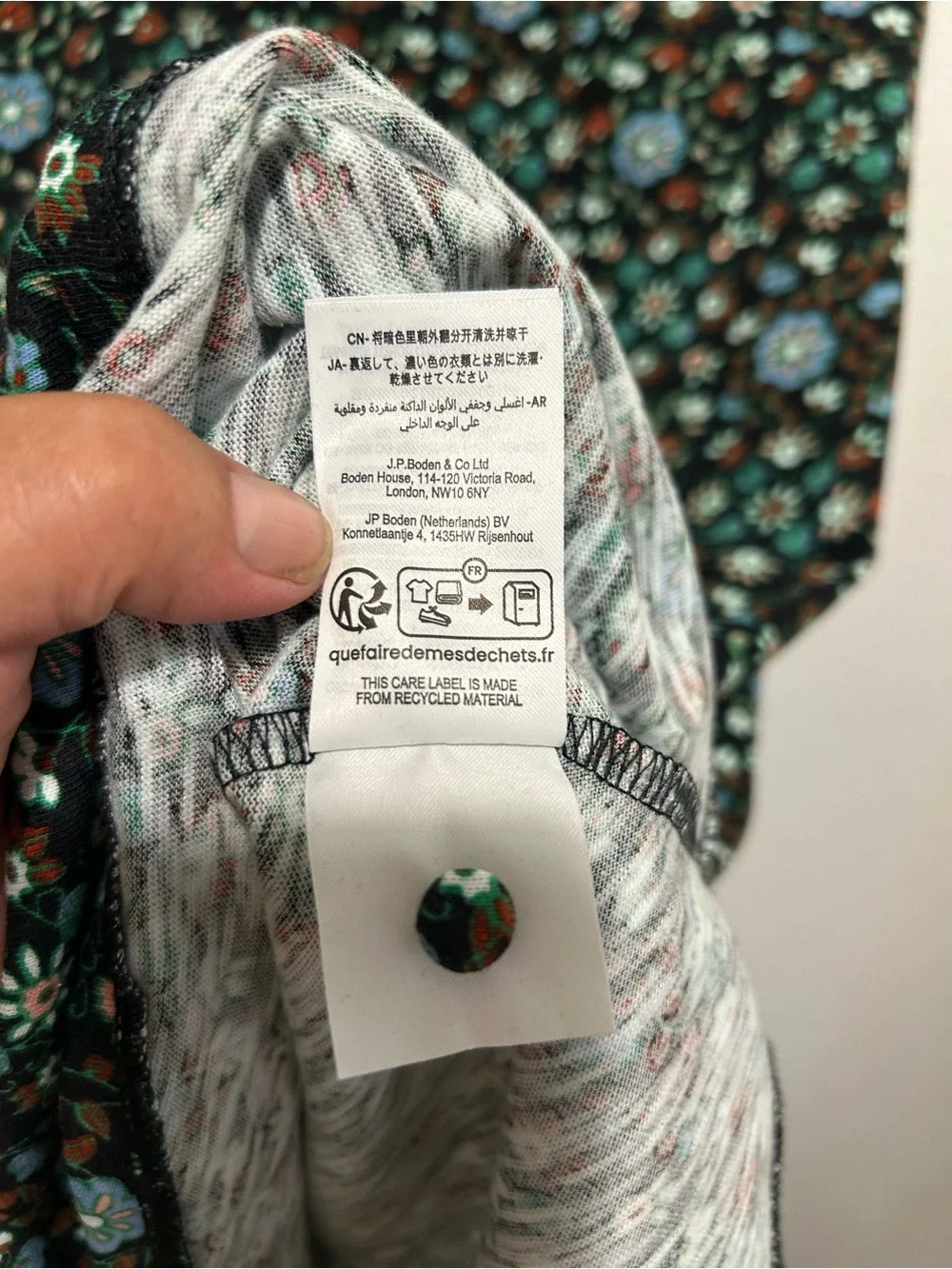 Boden Floral Dress